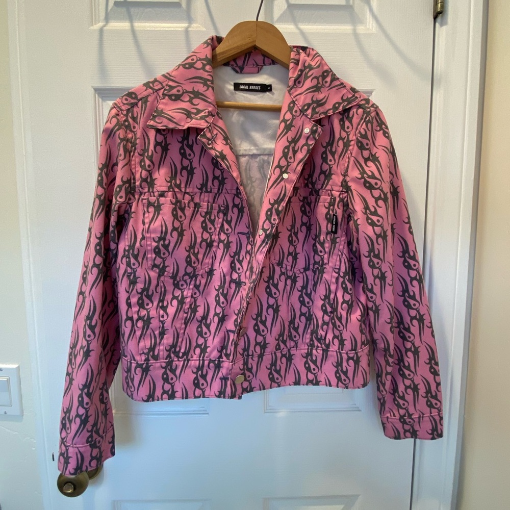 Dollskill ying yang flame jacket